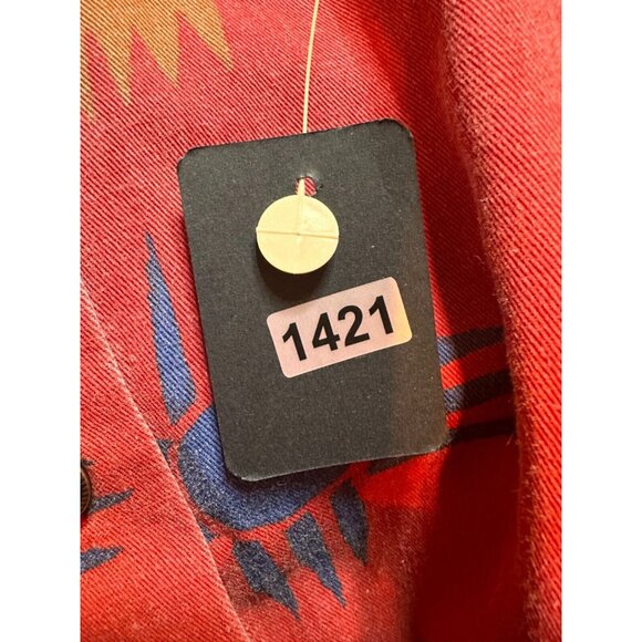 VTG  Rancho Deluxe Native American Navajo Shirt Size S  MADE IN USA  #1421 - Picture 5 of 13